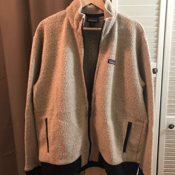 men's woolyester fleece jacket